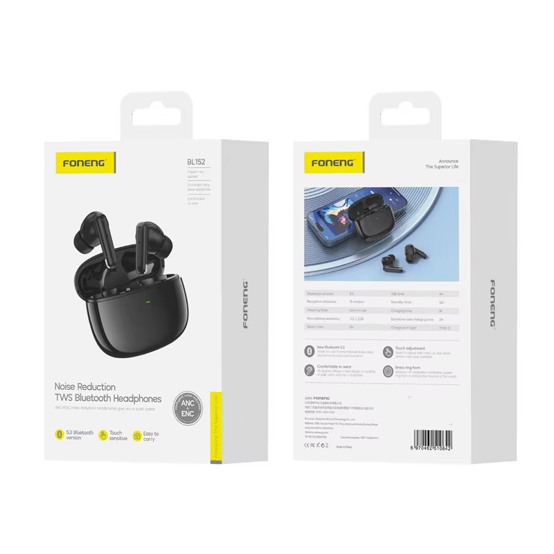 imgi_417_Hec11db48e51448d6b367c6ab08d212dfY FONENG BL152 ANC+ ENC TWS Earphone - Image 4