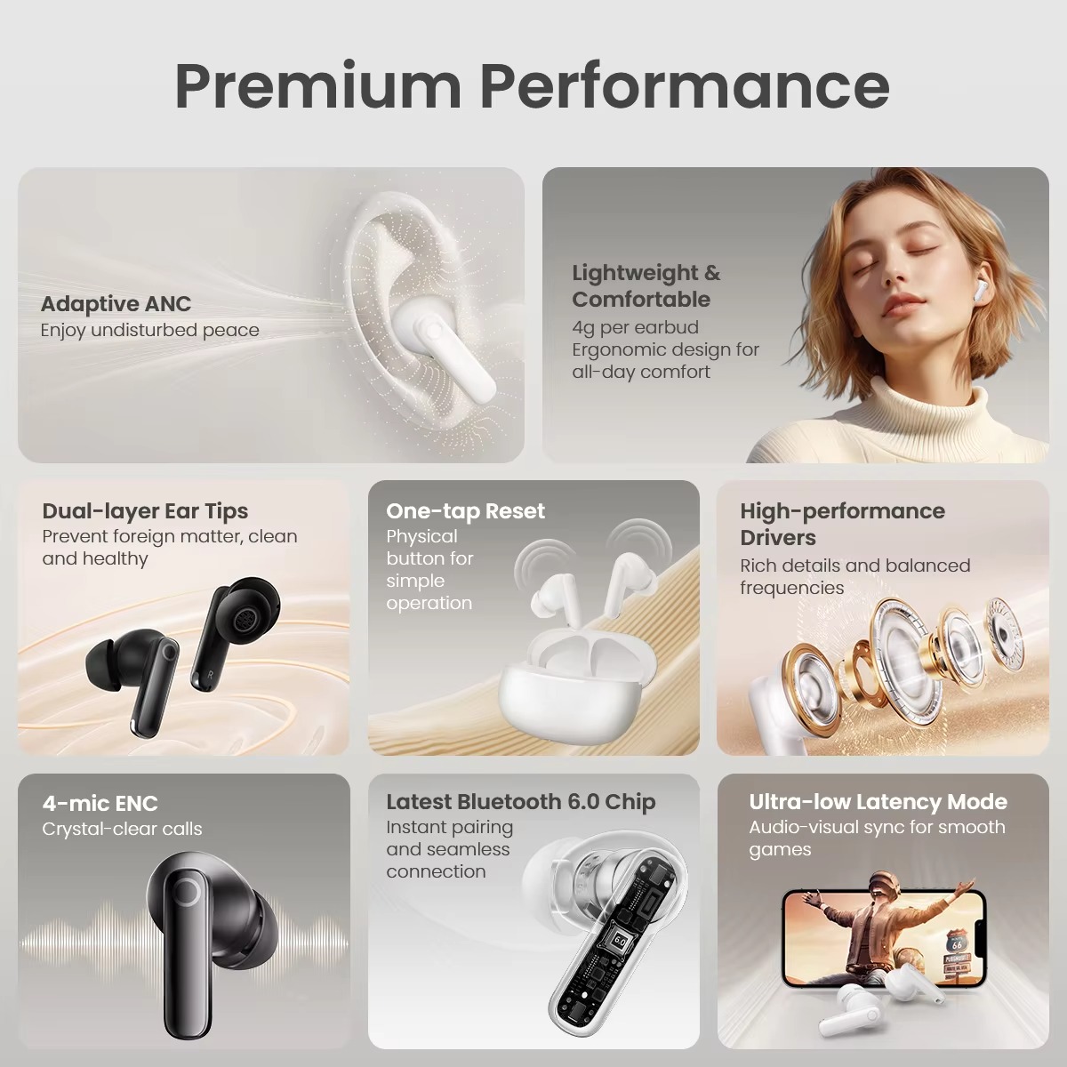 imgi_425_H3188a8482d374b40a61b89a50978a176x HAYLOU HQ5 28dB ANC TWS Earbuds - Image 5